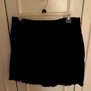 Black Denim Skirt-Never Worn